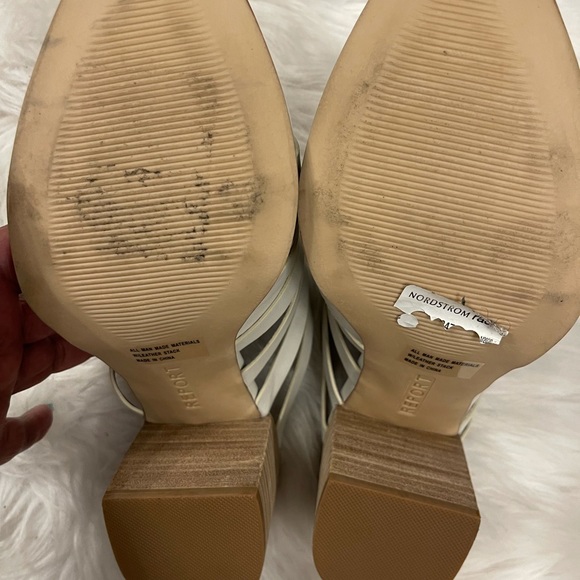 SOLD!!! Size 10 - Report Stylish Block Heel Mules - Picture 9 of 9